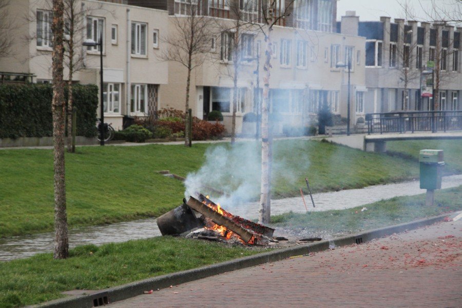 Buitenbrand Bergweg Noordwijk